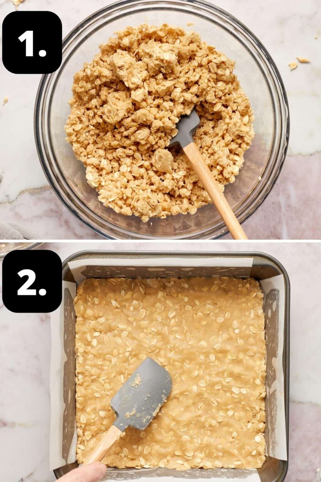 Caramel Oatmeal Bars - It's Not Complicated Recipes