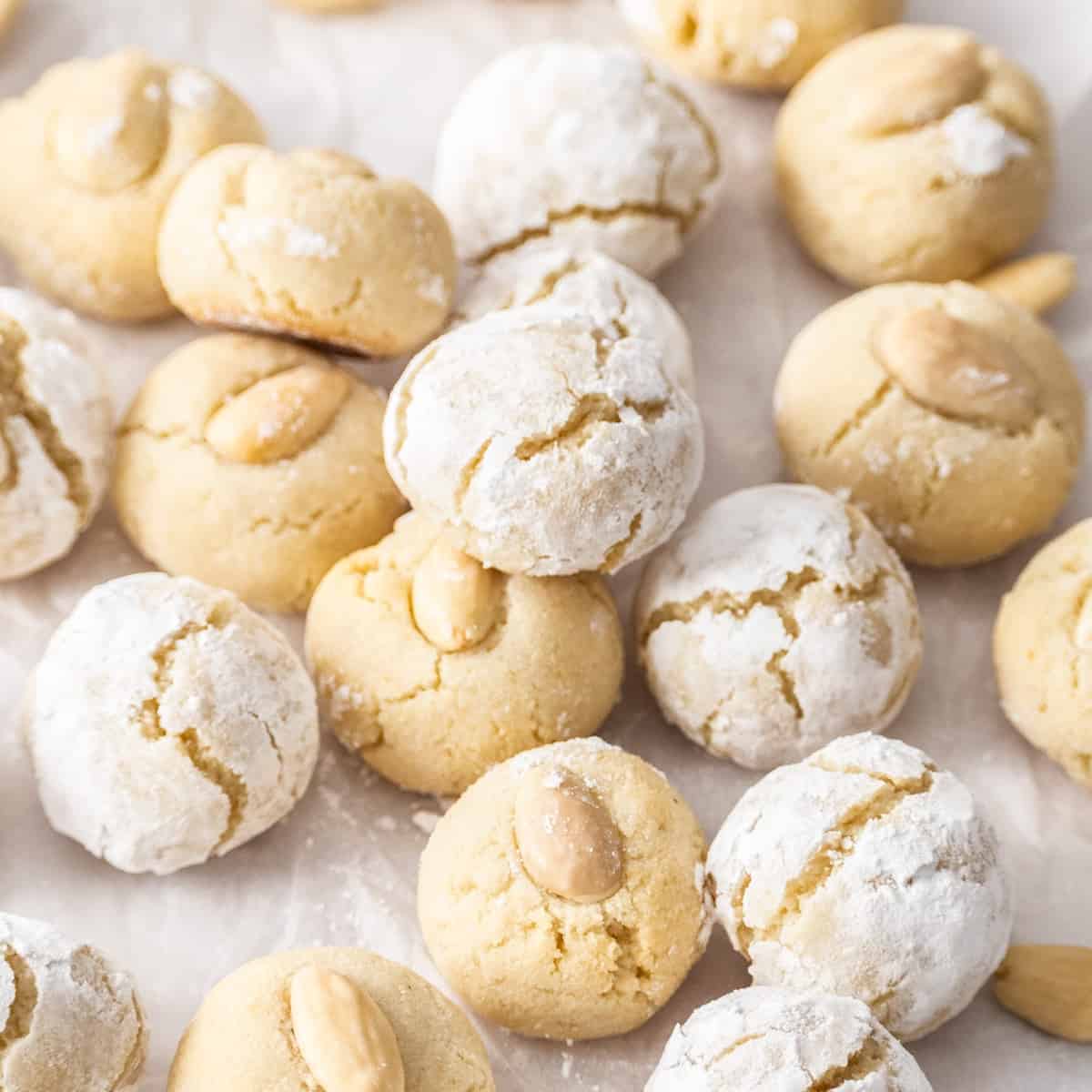 Chewy Amaretti Cookies (Gluten Free)