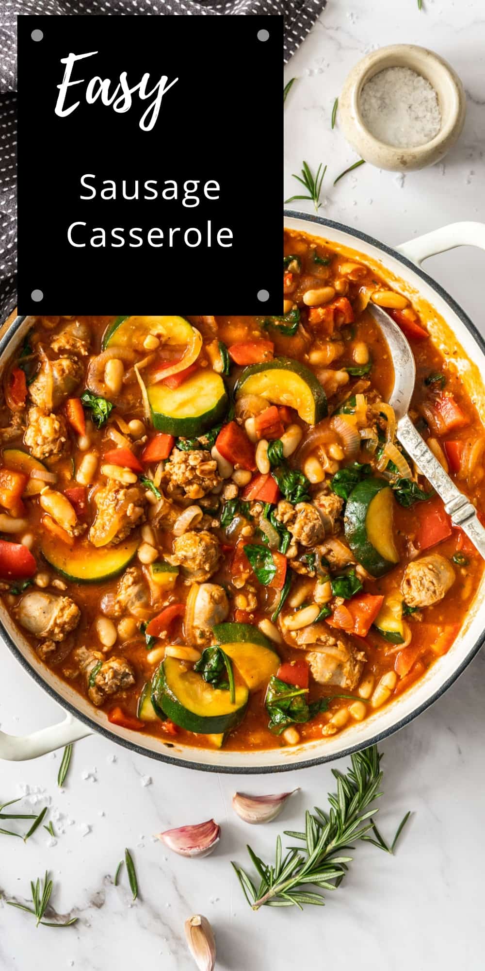 Easy Sausage Casserole - It's Not Complicated Recipes