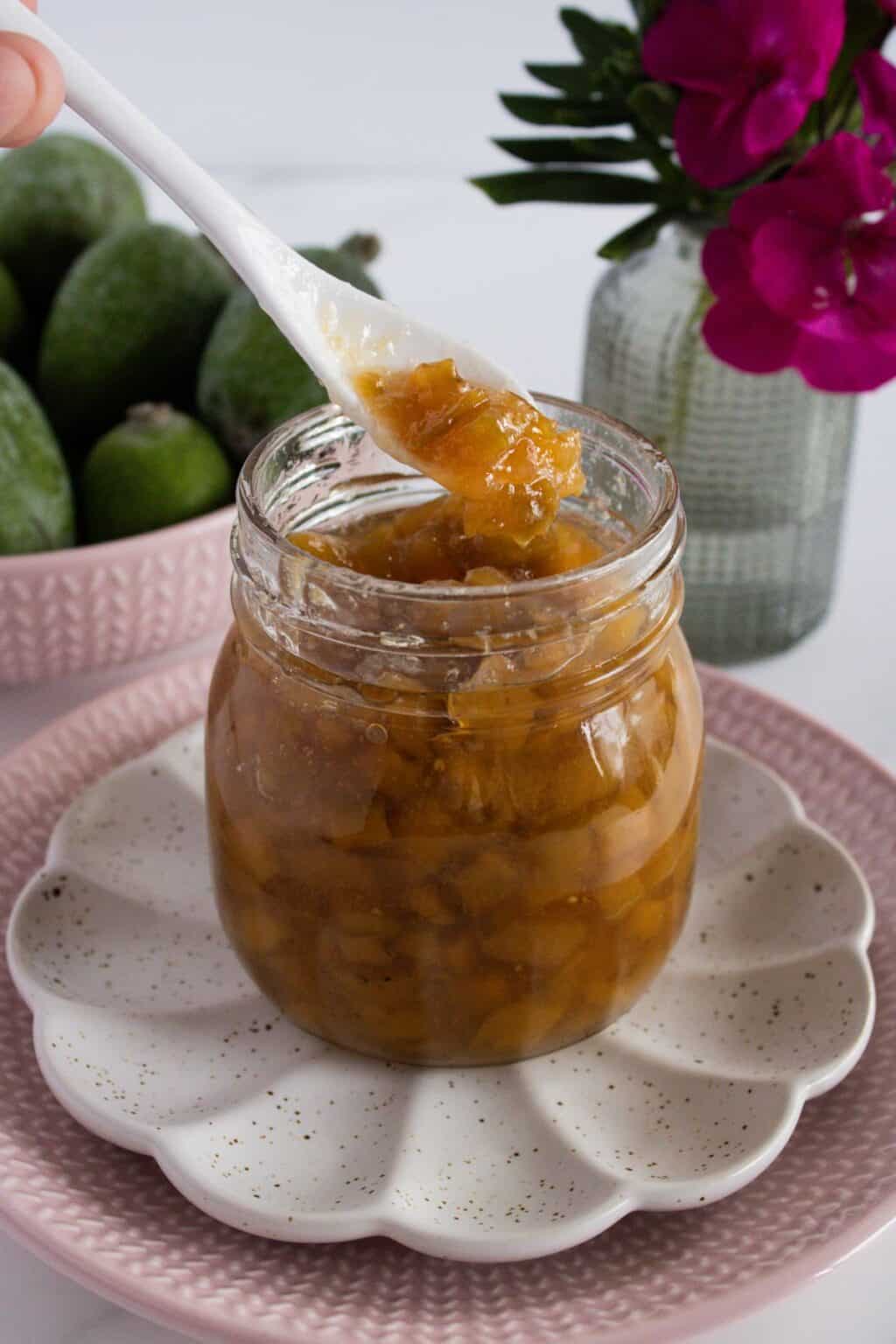 Feijoa Jam - It's Not Complicated Recipes