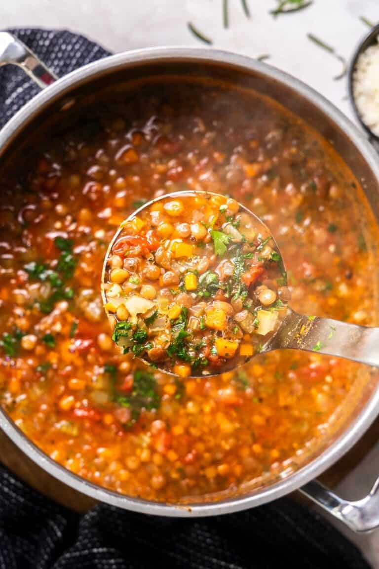 Italian Lentil Soup (Zuppa di Lenticchie) - It's Not Complicated Recipes