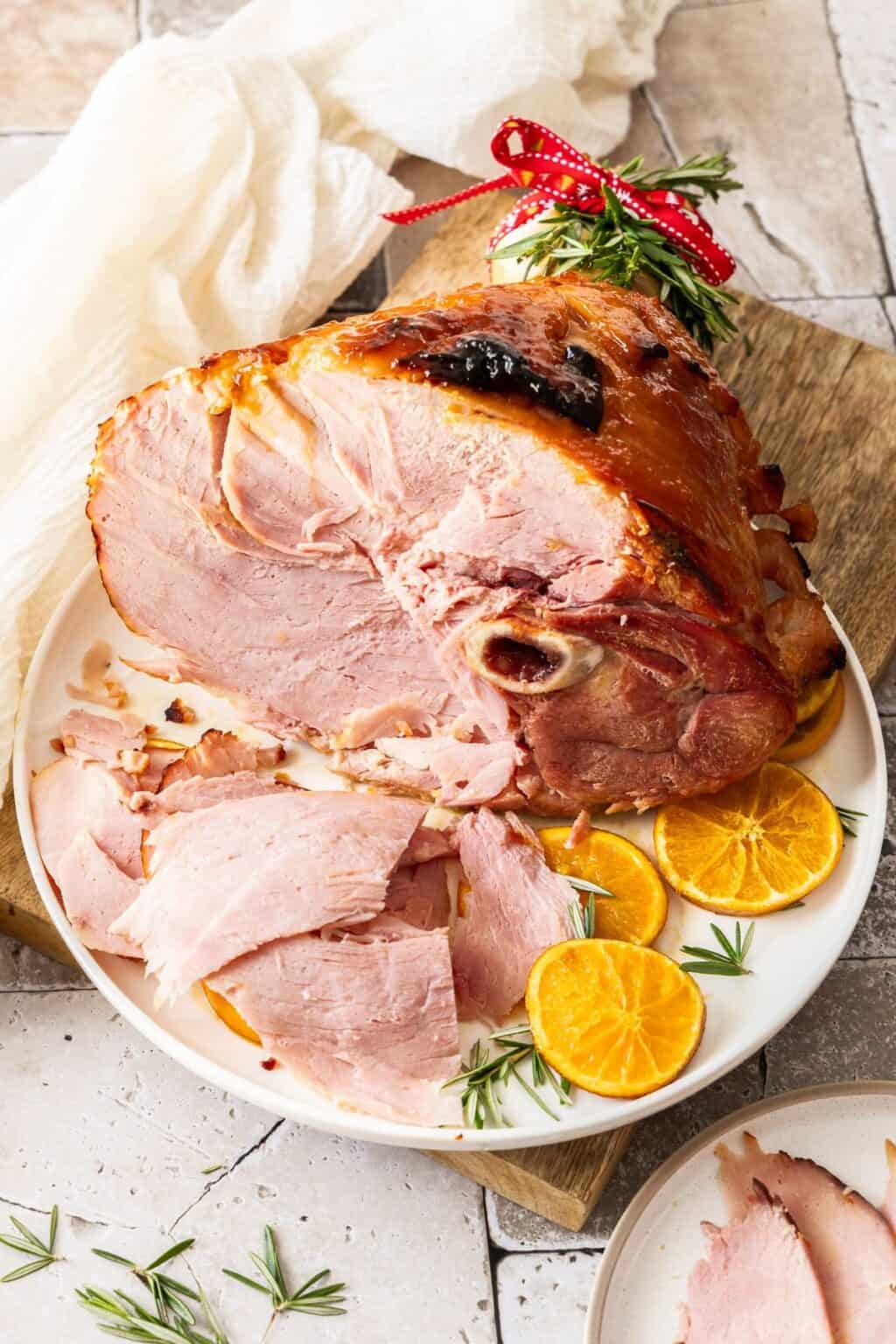 Marmalade Glazed Ham It's Not Complicated Recipes