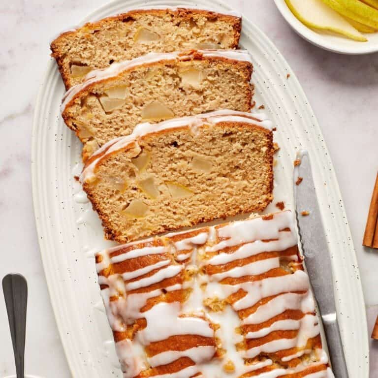 Pear Loaf Cake - It's Not Complicated Recipes