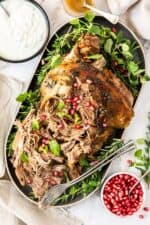 Slow Roasted Leg of Lamb - It's Not Complicated Recipes