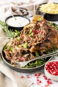 Slow Roasted Leg of Lamb - It's Not Complicated Recipes