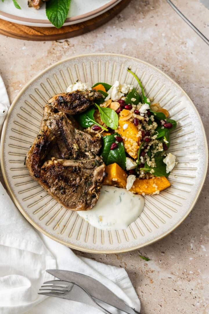 Marinated Lamb Loin Chops - It's Not Complicated Recipes