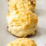 Pinterest image with photo of Date and Lemon Scones.