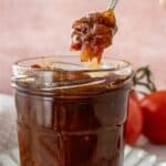 Pinterest image of photo of Tomato Chutney.