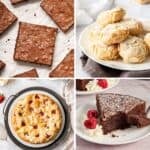 Pinterest image with photos for a recipe collection of The Best Almond Flour Recipes.